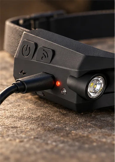 Ricarica USB-C – una spia rossa indica che è in carica