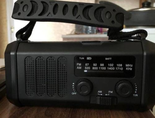 Foto di un cliente della radio d’emergenza