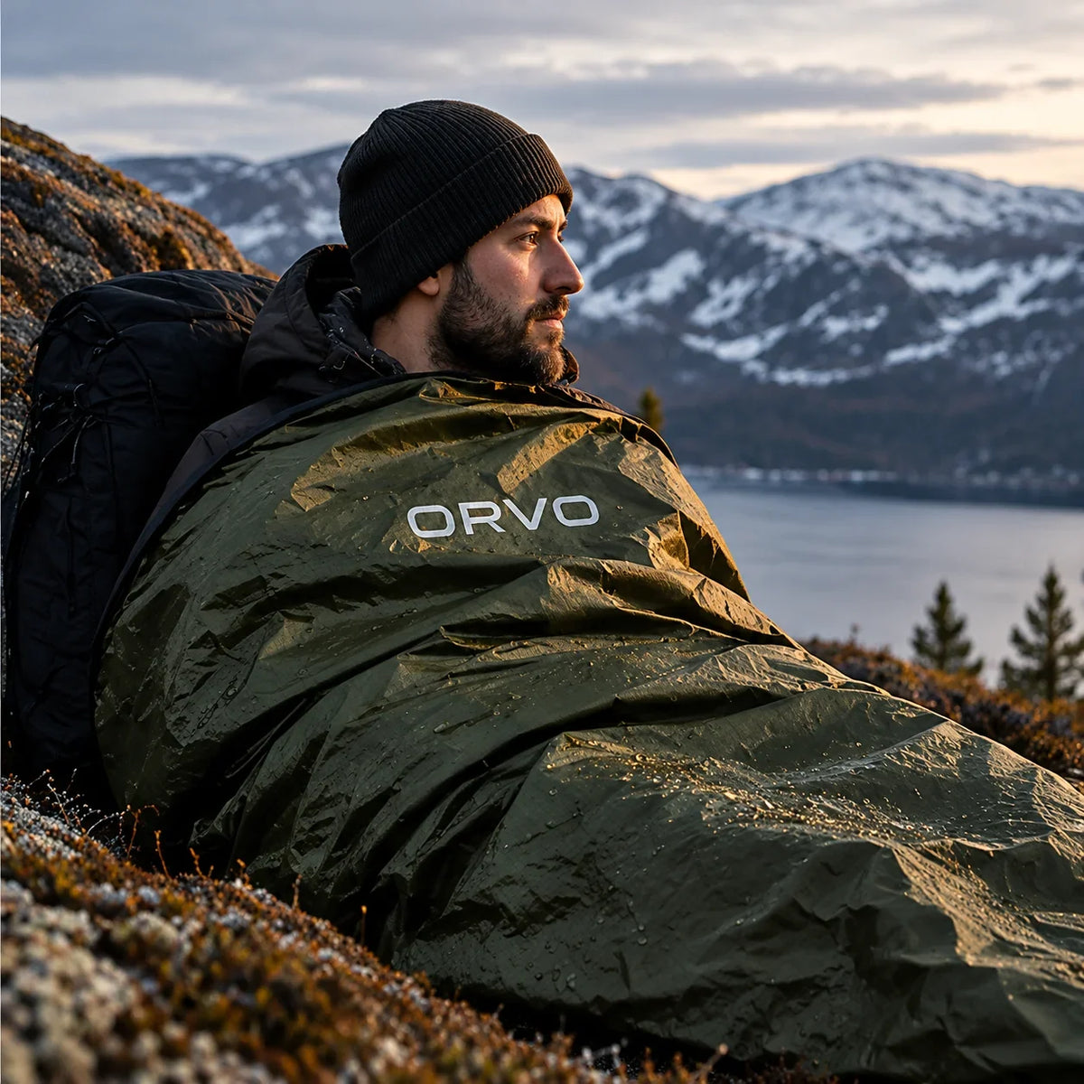 Sacco a pelo di emergenza – bivy compatto per auto e kit di emergenza