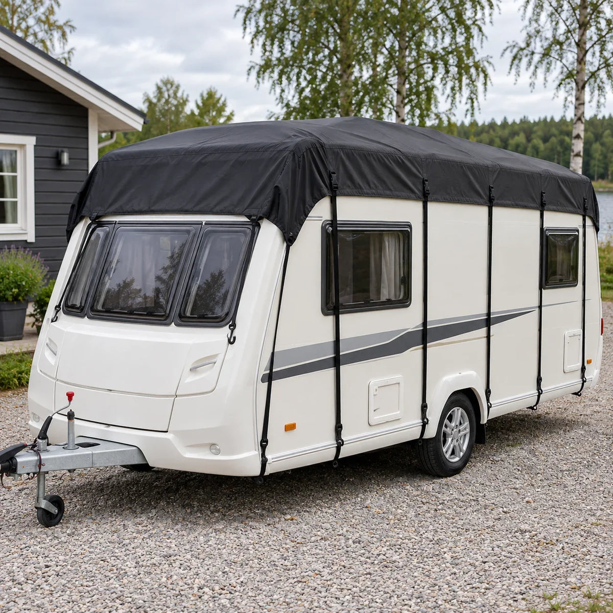 Telo di copertura tetto per camper e roulotte – larghezza 3 m