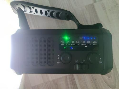 Foto di un cliente della radio d’emergenza