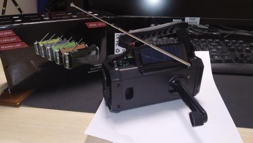 Foto di un cliente della radio d’emergenza