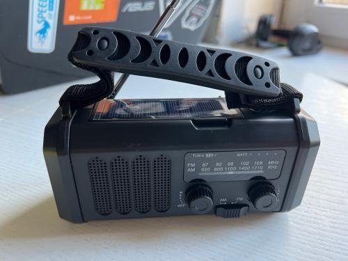 Foto di un cliente della radio d’emergenza